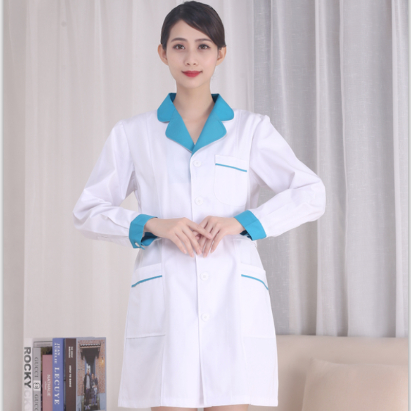 White Nurse Uniforms Short Sle - Lab Coat Medical recension och pris