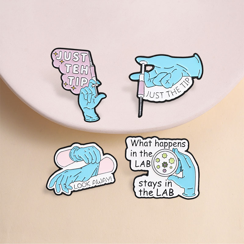 Science Lab Enamel Pins Just T - Medical Lab Gifts recension och pris