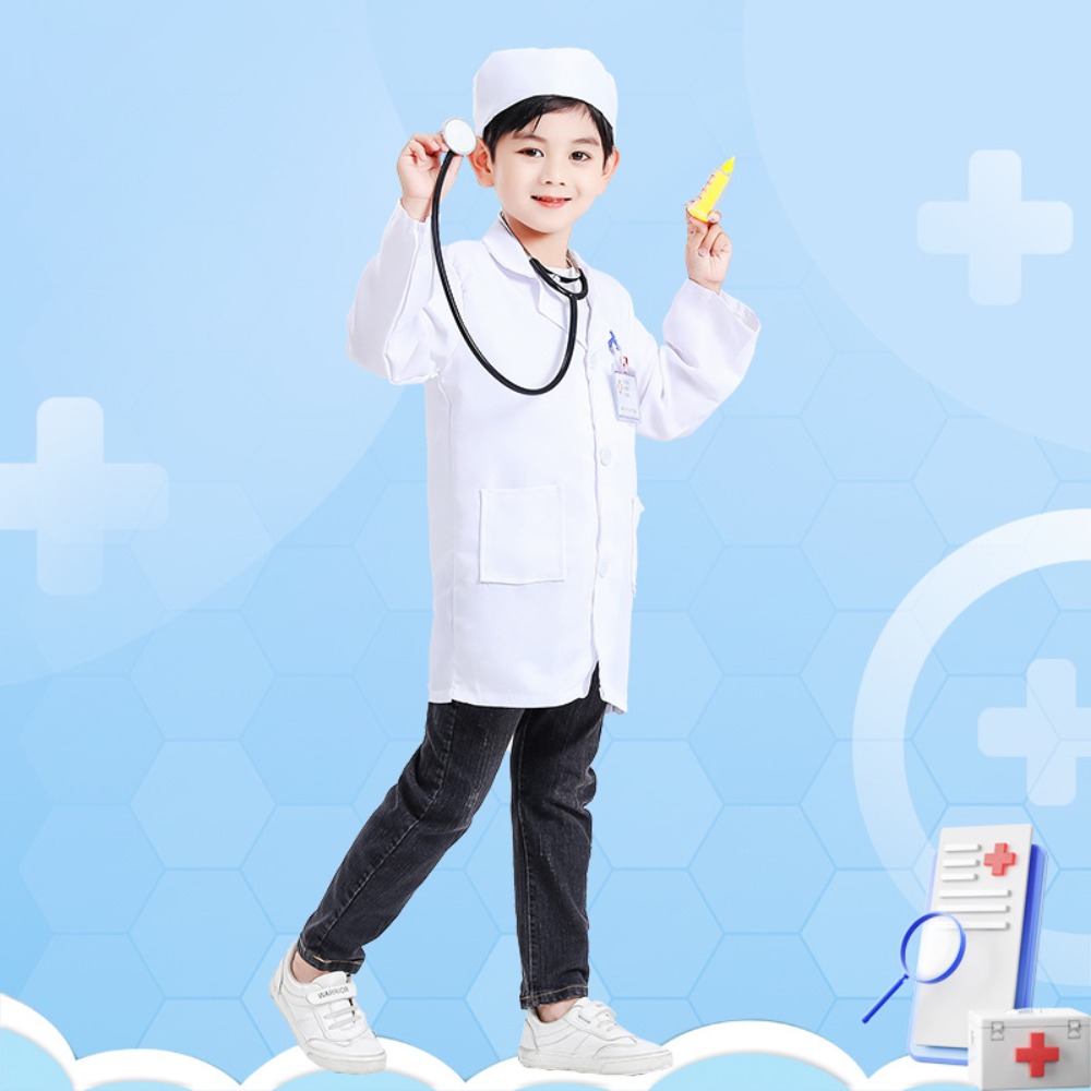 Kids Doctor & Nurse Role Play  - Lab Coat Medical recension och pris