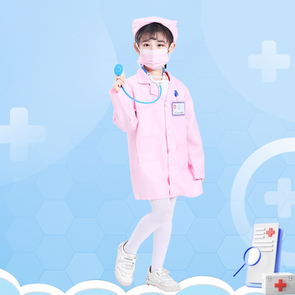 Kids Doctor & Nurse Role Play  - Lab Coat Medical recension och pris