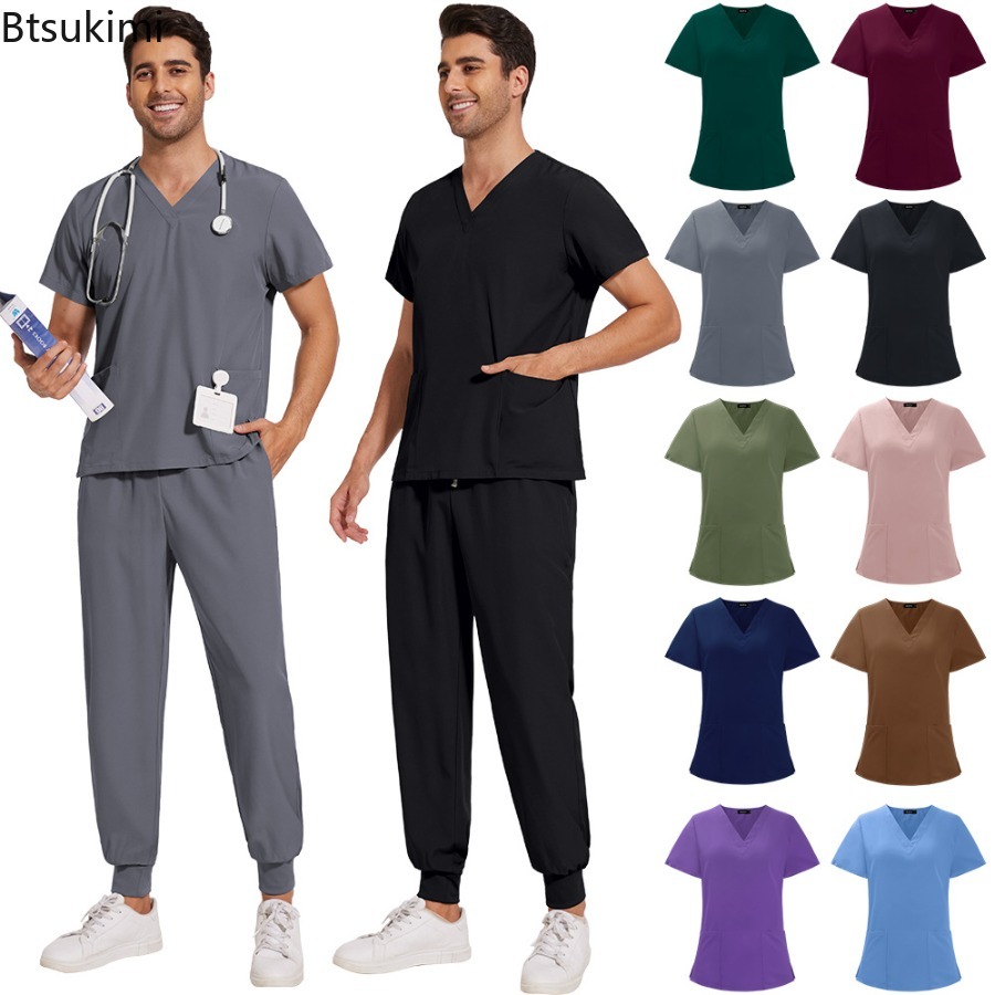 Scrub Sets Uniforms Nursing Me - Lab Coat Medical recension och pris