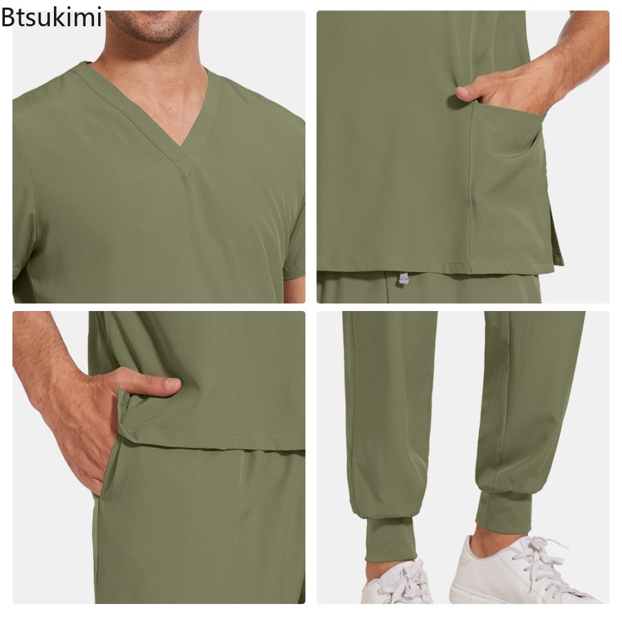 Scrub Sets Uniforms Nursing Me - Lab Coat Medical recension och pris