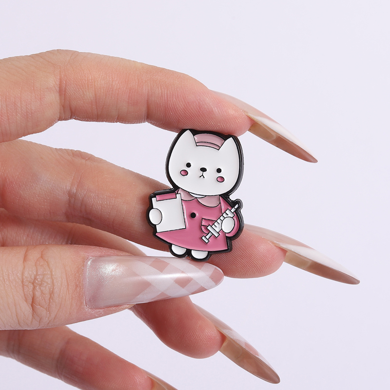 Nurse Lab Cats Enamel Pins Cus - Medical Lab Gifts recension och pris